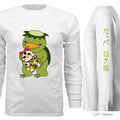 Kappa and Lucky cat Long Sleeve  - Unisex