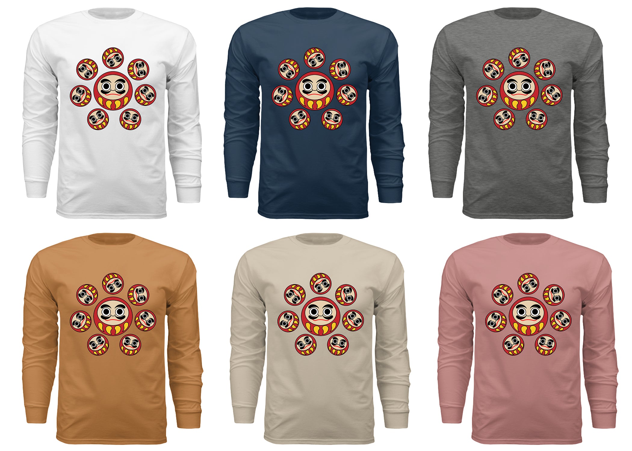 Long Sleeve Daruma - Unisex