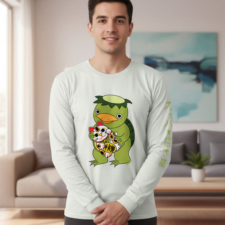 Kappa and Lucky cat Long Sleeve  - Unisex
